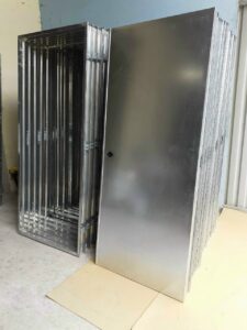 Gia công cửa thép chống cháy