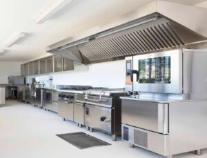 Máng hút mùi inox nhà hàng khách sạn